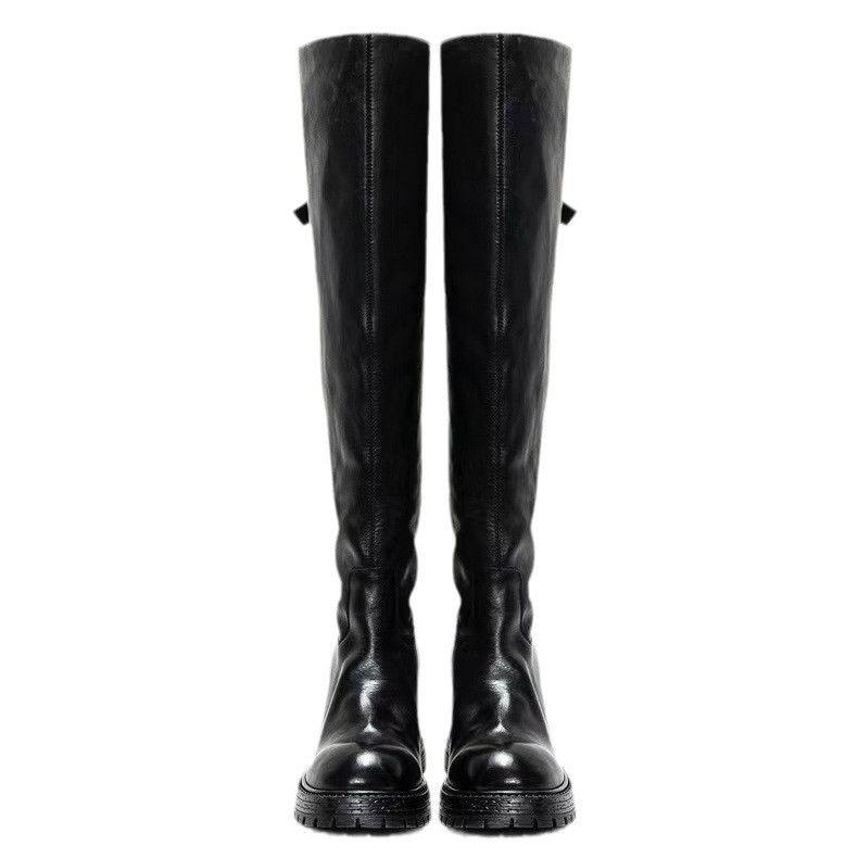 Coarse heeled high heeled boot - đánh giá và giá Sock Boot Women