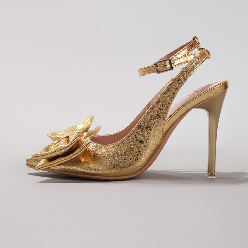 Elegant Bowknot Pointed Toe Pu - đánh giá và giá Women'S Shoes Quality